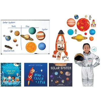 Original Stationery Mini Galaxy 3D Solar System Air Dry Clay Kit Tools and  More in this Kit Modeling Clay for Child 