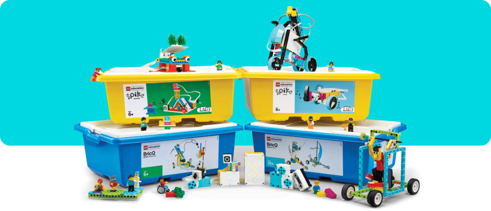 Step into curriculum-aligned STEAM fun & learning with LEGO® Education