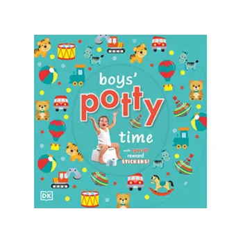 Boy's Potty Time Board - Book