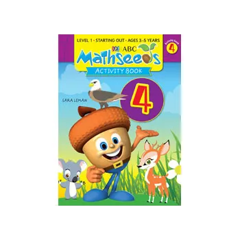 Mathseeds Assignment ABC Mathseeds Activity Book 4 Level 1 Ages 3 5