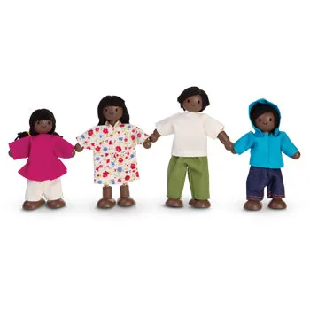 Plan Toys Doll Families – Diverse, Set of 4