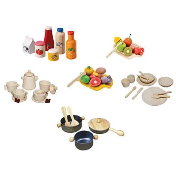 Plan toys hot sale wooden food