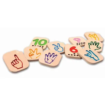 PlanToys - Hand Sign Numbers 1-10