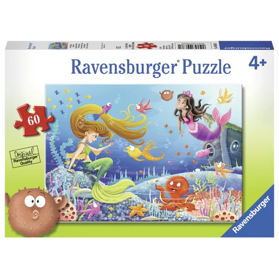 Mermaid Tales 60pc Jigsaw Puzzle Mermaid Tales 60pc Jigsaw Puzzle