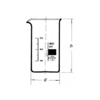Lab 50-1000ml Borosilicate Graduated Glass Beaker ... - Vicedeal - View #13