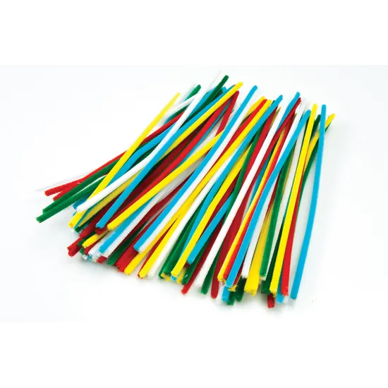 Creatistics Multicoloured Pipe Cleaners 30 cm- Pack of 100