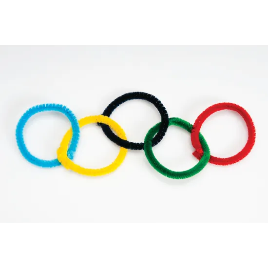 Creatistics Multicoloured Pipe Cleaners 30 cm- Pack of 100