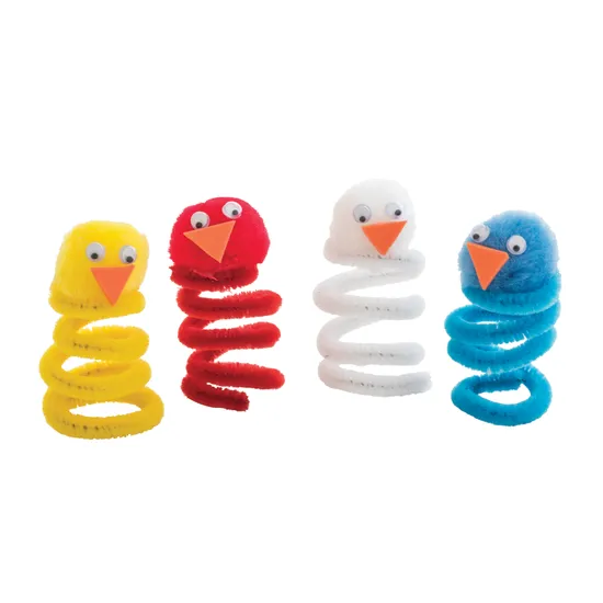 Creatistics Multicoloured Pipe Cleaners 30 cm- Pack of 100