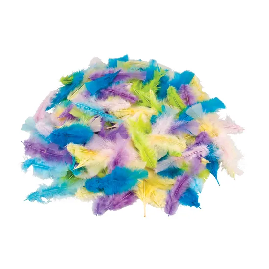 Creatistics Pastel Feathers - Pack of 250