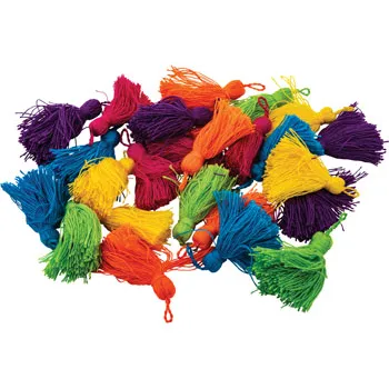 Assorted Colour Tassels - Pack of 36