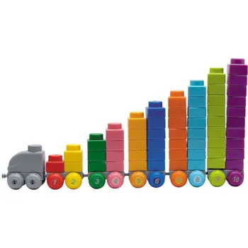 Soft Blocks Maths Train - Count to 10