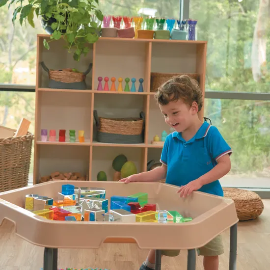 MTA Spaces - Hex Tray & Stand - Sand