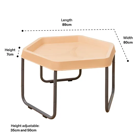 MTA Spaces - Hex Tray & Stand - Sand