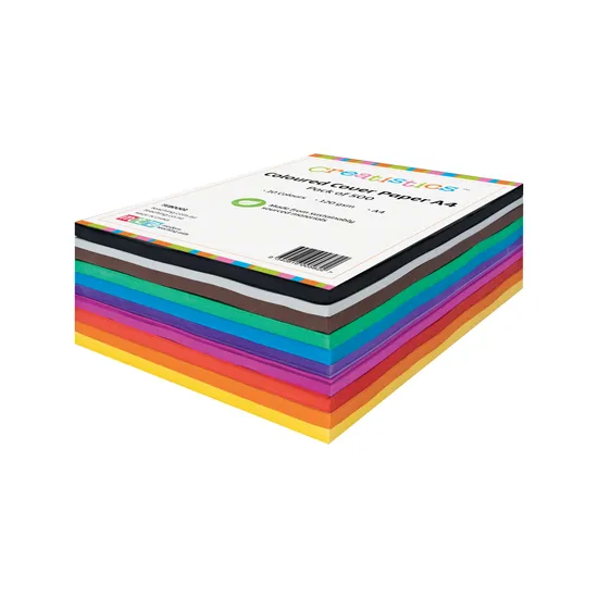 Assorted Cover Paper A4 120gsm - Pack of 500