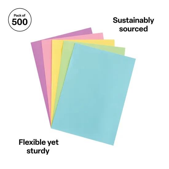 Office Copy Paper A4 Pastels - Pack of 500