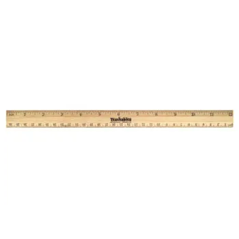 Teachables Wooden Rulers 30 cm - Pack of 30