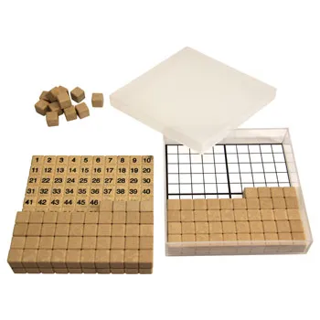 Teachables Eco-Wood Hundred Box – Numeracy Learning Tool