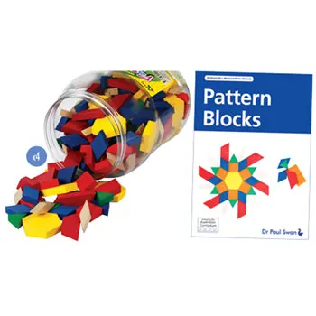 Pattern Blocks Class Pack - Wood