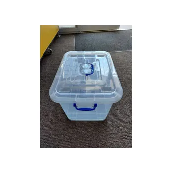 Plastic Container with Clip On Lid 35L