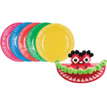 Coloured disposable best sale plates