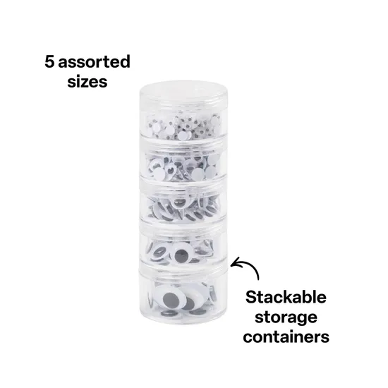 Assorted Joggle Eyes – Pack of 550