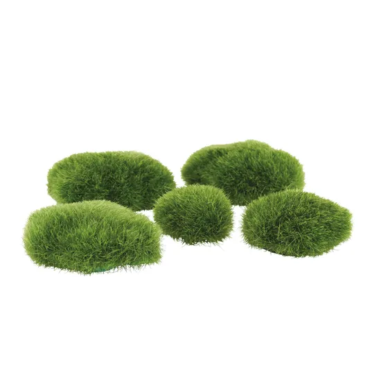 Grassy Stones -  Set of 5