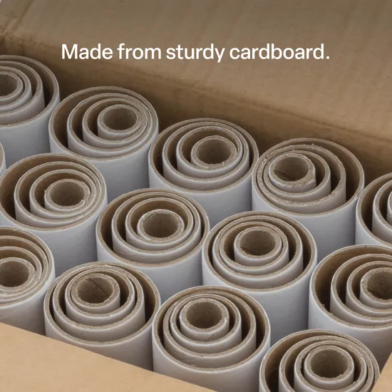 Cardboard Tubes Assorted - Pack of 60
