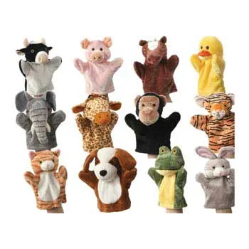 Tpc Animal Puppets Set Of 12