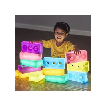Pink Lego Brick Set, Decorative Chalk
