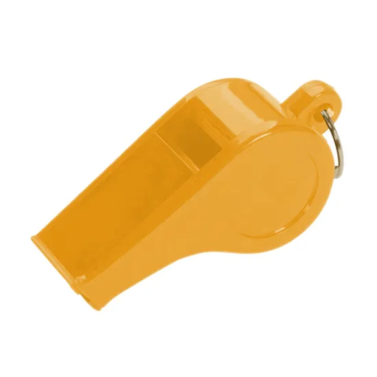 WOS Plastic Whistle Yellow