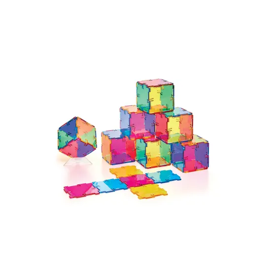 CMY Crystal Polydron Set 48 Pieces